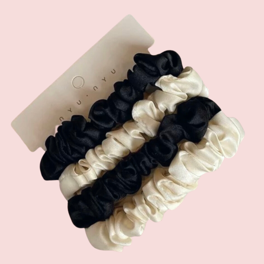 Skinny Silk Scrunchies